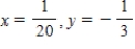 <strong>Find x and y. </strong> A) B) C) D) E)