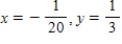 <strong>Find x and y. </strong> A) B) C) D) E)
