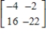 <strong>Find 3A - 2B. </strong> A) B) C) D) E)