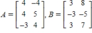 <strong>Find A - B. </strong> A) B) C) D) E)