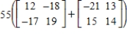 <strong>Use the matrix capabilities of a graphing utility to evaluate the expression.Round your results to three decimal places,if necessary. </strong> A) B) C) D) E)