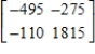 <strong>Use the matrix capabilities of a graphing utility to evaluate the expression.Round your results to three decimal places,if necessary. </strong> A) B) C) D) E)