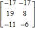 <strong>Solve the X in the following equation. X = 3A - 2B </strong> A) B) C) D) E)