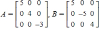 <strong>If possible,find AB and state the order of the result. </strong> A) Order: 3 × 3 B) Order: 3 × 3 C) Order: 3 × 3 D) Order: 3 × 3 E) Order: 3 × 3 