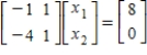 <strong>Write the system of linear equations as a matrix equation,AX = B. </strong> A) B) C) D) E)