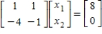 <strong>Write the system of linear equations as a matrix equation,AX = B. </strong> A) B) C) D) E)