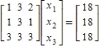 <strong>Write the system of linear equations as a matrix equation,AX = B. </strong> A) B) C) D) E)