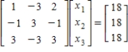 <strong>Write the system of linear equations as a matrix equation,AX = B. </strong> A) B) C) D) E)