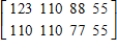 <strong>A corporation has four factories,each of which manufactures sport utility vehicles and pickup trucks.The number of units of vehicle i produced at factory j in one day is represented by a<sub>ij</sub> in the matrix . Find the production levels if production is increased by 10%. </strong> A) B) C) D) E)