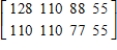 <strong>A corporation has four factories,each of which manufactures sport utility vehicles and pickup trucks.The number of units of vehicle i produced at factory j in one day is represented by a<sub>ij</sub> in the matrix . Find the production levels if production is increased by 10%. </strong> A) B) C) D) E)