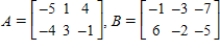 <strong>If possible,find 3A + 2B. </strong> A) B)not possible C) D) E)