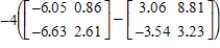 <strong>Use the matrix capabilities of a graphing utility to evaluate the expression. </strong> A) B) C) D)not possible E)