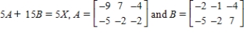 <strong>Solve for X in the equation given. </strong> A) B) C)not possible D) E)