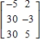 <strong>If possible,find AB. </strong> A) B)not possible C) D) E)