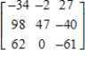 <strong>Use the matrix capabilities of a graphing utility to find AB,if possible. </strong> A) B) C) D) E)not possible