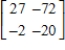<strong>Evaluate the expression. </strong> A) B) C)not possible D) E)