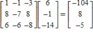 <strong>Write the system of linear equations as a matrix equation AX = B,and use Gauss-Jordan elimination on the augmented matrix to solve for the matrix X. </strong> A) B) C) D) E)