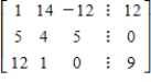 <strong>Select the augmented matrix for the system of linear equations. </strong> A) B) C) D) E)