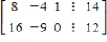 <strong>Select the augmented matrix for the system of linear equations. </strong> A) B) C) D) E)