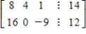 <strong>Select the augmented matrix for the system of linear equations. </strong> A) B) C) D) E)