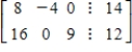 <strong>Select the augmented matrix for the system of linear equations. </strong> A) B) C) D) E)