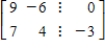 <strong>Select the system of linear equations represented by the following augmented matrix. </strong> A) B) C) D) E)