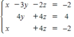 <strong>Write the augmented matrix for the system of linear equations. </strong> A) B) C) D) E) 