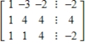 <strong>Write the augmented matrix for the system of linear equations. </strong> A) B) C) D) E) 