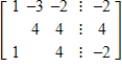 <strong>Write the augmented matrix for the system of linear equations. </strong> A) B) C) D) E) 