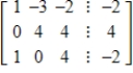 <strong>Write the augmented matrix for the system of linear equations. </strong> A) B) C) D) E) 