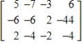 <strong>Write the matrix in reduced row-echelon form. </strong> A) B) C) D) E) 