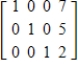 <strong>Write the matrix in reduced row-echelon form. </strong> A) B) C) D) E) 