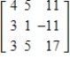 <strong>Write the matrix in reduced row-echelon form. </strong> A) B) C) D) E) 