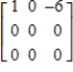 <strong>Write the matrix in reduced row-echelon form. </strong> A) B) C) D) E) 