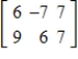 <strong>Determine the order of the matrix. </strong> A)2 × 3 B)3 × 3 C)3 × 1 D)3 × 2 E)2 × 2
