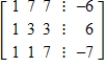 <strong>Write the augmented matrix for the system of linear equations. </strong> A) B) C) D) E)
