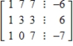<strong>Write the augmented matrix for the system of linear equations. </strong> A) B) C) D) E)