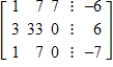 <strong>Write the augmented matrix for the system of linear equations. </strong> A) B) C) D) E)