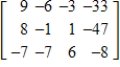 <strong>Write the matrix in reduced row-echelon form. </strong> A) B) C) D) E)