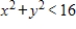 <strong>Select an inequality for the shaded region shown in the figure. </strong> A) B) C) D) E)