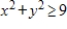 <strong>Select an inequality to describe the region. </strong> A) B) C) D) E)