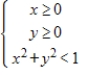 <strong>Select a set of inequalities to describe the region. </strong> A) B) C) D) E)