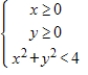 <strong>Select a set of inequalities to describe the region. </strong> A) B) C) D) E)