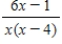 <strong>Write the form of the partial fraction decomposition of the rational expression. </strong> A) B) C) D) E)