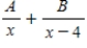 <strong>Write the form of the partial fraction decomposition of the rational expression. </strong> A) B) C) D) E)