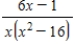 <strong>Write the form of the partial fraction decomposition of the rational expression. </strong> A) B) C) D) E)