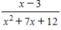 <strong>Write the form of the partial fraction decomposition of the rational expression.Do not solve for the constants. </strong> A) B) C) D) E)