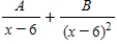 <strong>Write the form of the partial fraction decomposition of the rational expression.Do not solve for the constants. </strong> A) B) C) D) E)