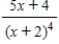 <strong>Write the form of the partial fraction decomposition of the rational expression.Do not solve for the constants. </strong> A) B) C) D) E)