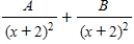 <strong>Write the form of the partial fraction decomposition of the rational expression.Do not solve for the constants. </strong> A) B) C) D) E)